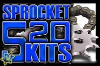 520 Stunt Conversion Kit for Hon,Kawi,Suz,Yam